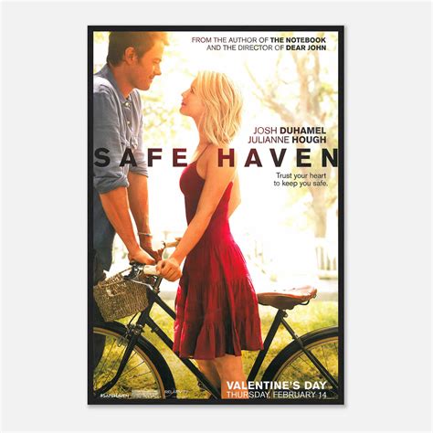 Safe Haven Movie Poster, Safe Haven (2013) Classic Vintage Film Poster ...