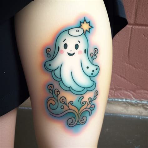 62 Cute Ghost Tattoo Ideas - TattooClue.com