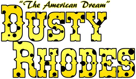 Wwe Dusty Rhodes Name Logo By Edgerulz17 On Deviantart