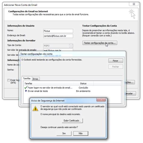 Como Configurar Seu Email No Outlook 2007 Flutua