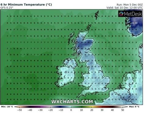 Met Office Warns Britain Braced For Week Of Freezing Temperatures And