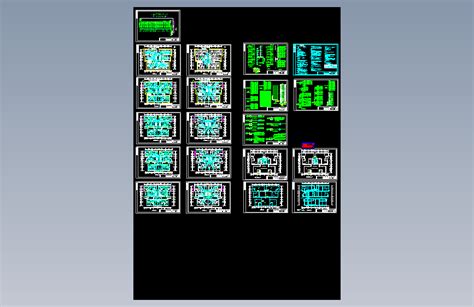 某高层住宅电气图纸autocad 2007模型图纸下载 懒石网