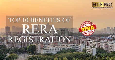 Top 10 Benefits of Rera Registration