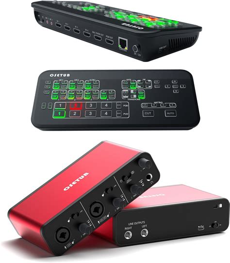 Hdmi Live Stream Switcher Multi Cam Video Mixer Switcher2i2 Usb Audio Interface