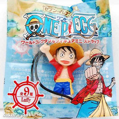 Rare Luffy One Piece World Collection Figure Figurine Strap Porte