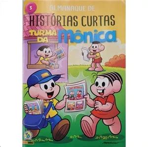 Livro Gibi Almanaque De Historias Curtas Ed Turma Da Monica