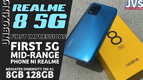 Realme 8 5G Unboxing And First Impressions Filipino Mediatek