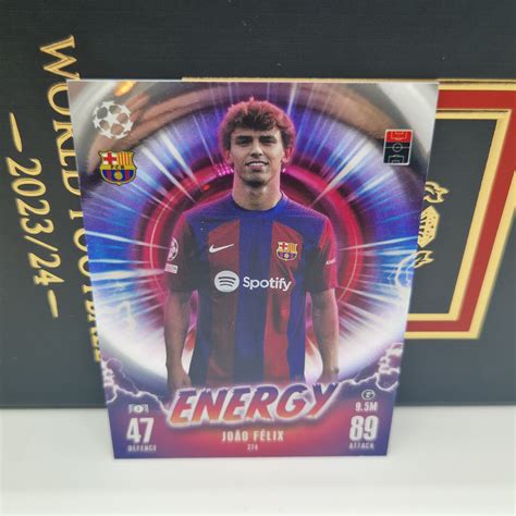 Joao Felix Energy Topps Match Attax Extra 2024 Soccer Card Trading