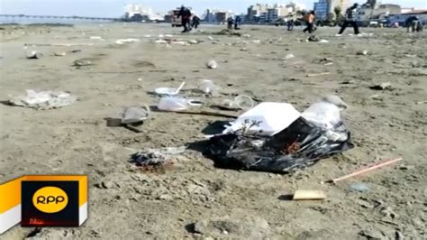 Recogen 40 Toneladas De Basura En Playas De Pimentel Y Las Rocas RPP