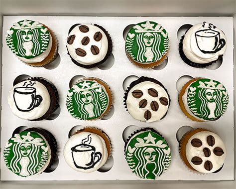 Starbucks Coffee Cupcakes - Classy Girl Cupcakes