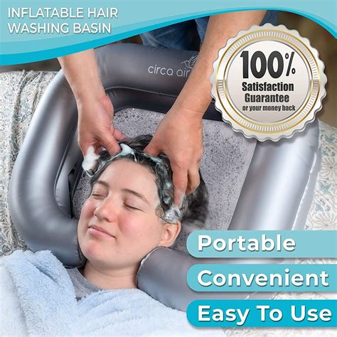 Circa Air Inflatable Hair Washing Basin For Bedridden Wash Hair In