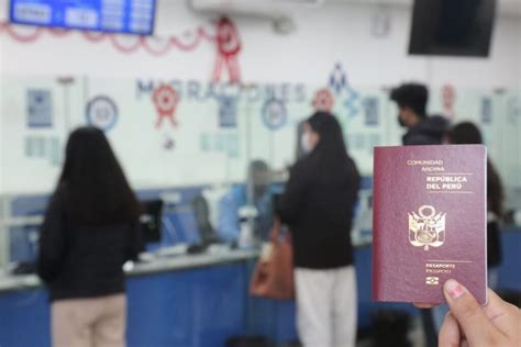 Pasaporte Electrónico Migraciones Otorgará 6000 Citas Adicionales Semanales