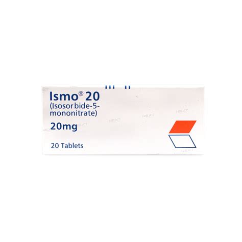 Ismo 20 Tabs 20mg 20s DawaaiLelo Online Pharmacy Buy Medicines