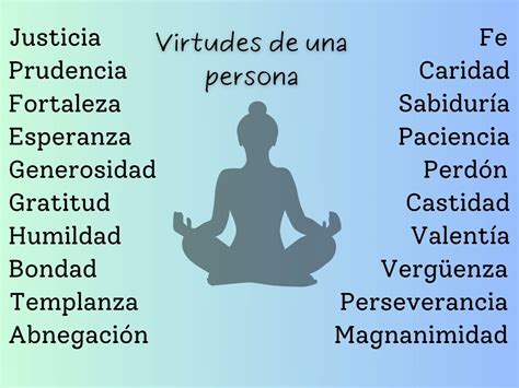 Las 20 virtudes más importantes de una persona Enciclopedia Significados