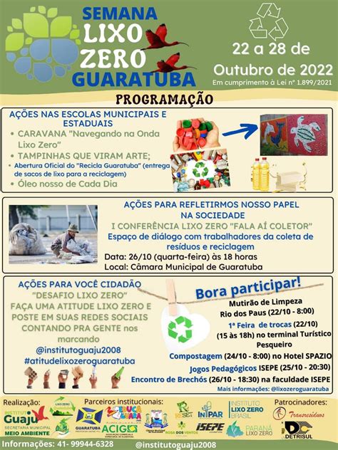 Guaratuba Realiza A Semana Lixo Zero