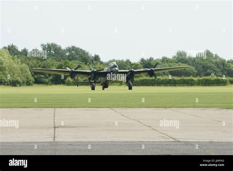 World War Two Raf Airfield East Kirkby Lincolnshire Stock Photo Alamy