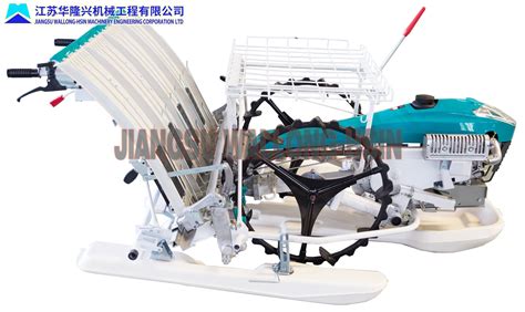 Double Wheel Rice Transplanter Walk Behind Paddy Transplanter Farm