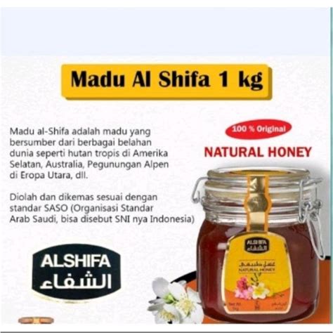 Jual Madu Al Shifa 1kg Kemasan Kawat Al Shifa 1kg 1kg Original 1000gr