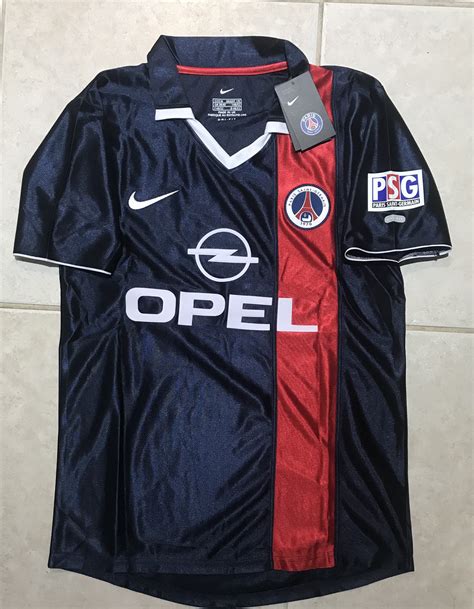 Ronaldinho psg 2001 season jersey | Etsy