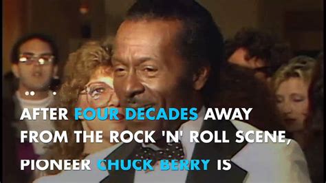 Rock And Roll Hall Of Famer Chuck Berry To Release First Album In 40