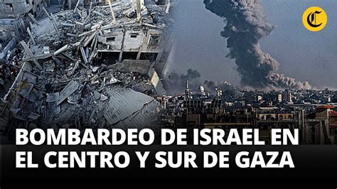 Israel Intensifica Bombardeos En Gaza Mientras Onu Informa Que 80 De Palestinos Fueron