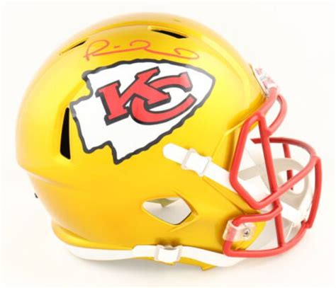 Patrick Mahomes Signed Chiefs Full Size Authentic On-Field Flash ...