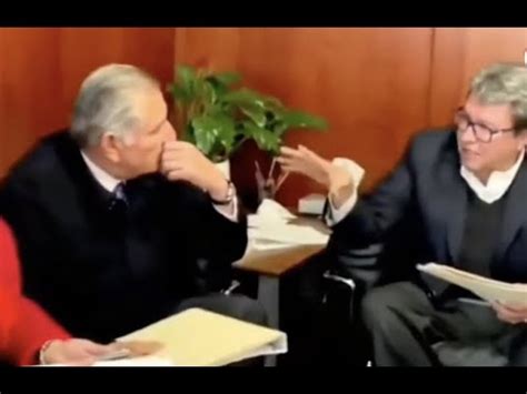 Ad N Augusto Desayuna Con Monreal Para Dialogar Plan B A La Reforma