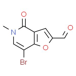 Bromo Methyl Oxo Dihydro Furo C Pyridine Carbaldehyde