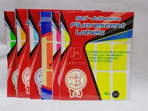 Jual Label Tom And Jerry Warna Fluorescent No 103 Di Lapak Janetto