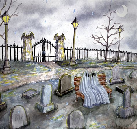 Graveyard Ghosts Flukelady