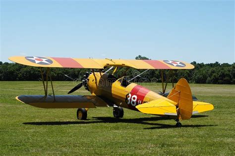 Yellow Biplane Ii Editorial Stock Photo Image Of Biplane