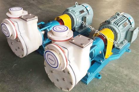 Fzb Fluoroplastic Alloy Self Priming Chemical Transfer Pump Coowor