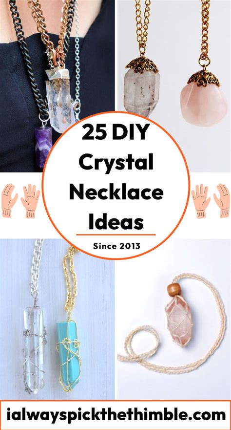 25 Diy Crystal Necklace Ideas How To Make Your Own