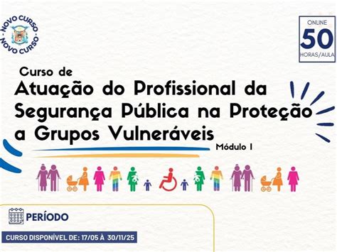 O Que É Vulneráveis - Curso sobre proteção de grupos vulneráveis é disponibilizado para ...