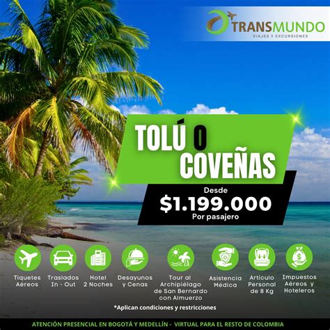 TOLU Y COVEÑAS TRANSMUNDO VIAJES