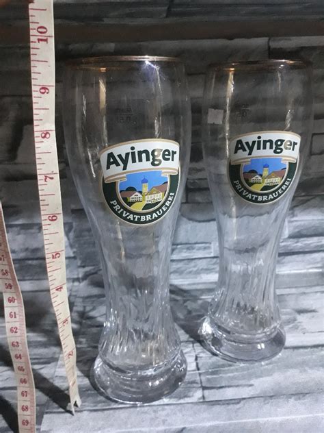 Tall beer glass on Carousell