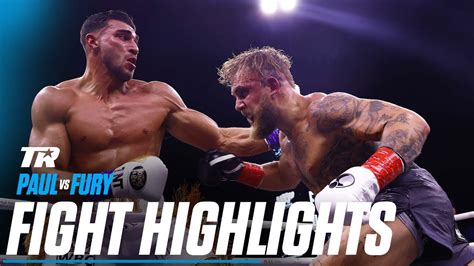 Tommy Fury vs. Jake Paul FIGHT HIGHLIGHTS