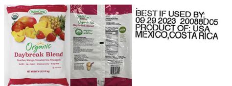 Organic Daybreak Blend Recalled For Hepatitis A In Strawberries