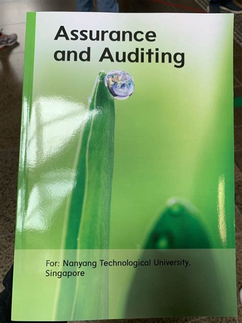 AC2104 Assurance And Auditing Textbook NTU Hobbies Toys Books