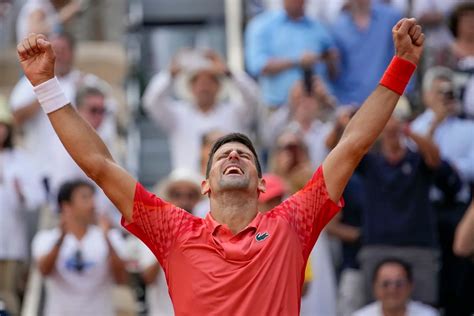 Djokovic Venci A Casper Ruud En La Final De Roland Garros Y Se