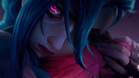 Arcane Season 2 Jinx 4K 8420j Wallpaper PC Desktop