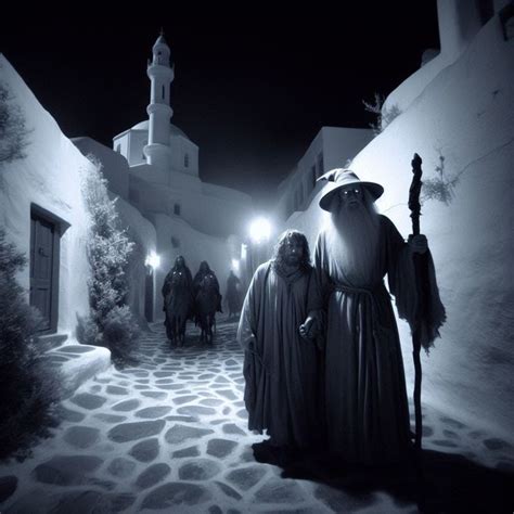 Trail Cam Footage Of Gandalf And The Hobbits In Mykonos Terra Di Mezzo