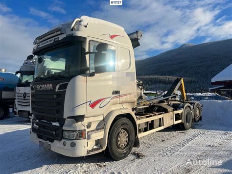 Scania R580 Hook Lift Truck For Sale Norway HEIMDAL GY38883