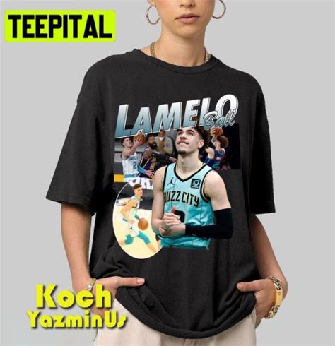 Vintage Lamelo Ball Charlotte Hornets Nba Unisex T Shirt