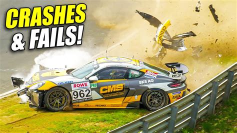 HUGE NÜRBURGRING CRASH FAIL Compilation 1 5 HOURS of EPIC