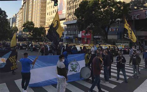 Protesta De Taxistas Porteños Contra Uber Y Cabify Todo Taxi