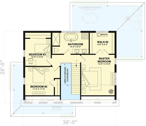 5 Bedroom Simple Farmhouse Plan With Finished Basement And Large Covered Porches 21013dr