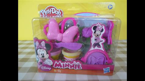 Play Doh Minnie Mouse Bowtique Boutique Disney Playset Disney Youtube