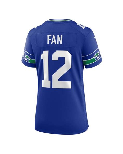 Nike 12th Fan Seattle Seahawks Nfl Game Football Jersey in Blue | Lyst