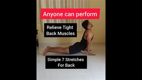 Stiff Back Stretches Upper Back Pain Relief Back Conditioning